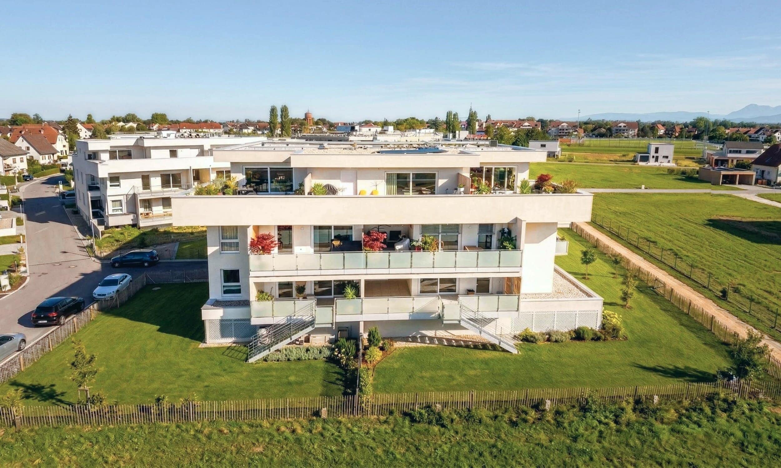 Résidence basse consommation FL Résidences, promoteur immobilier écologique dans le Haut-Rhin