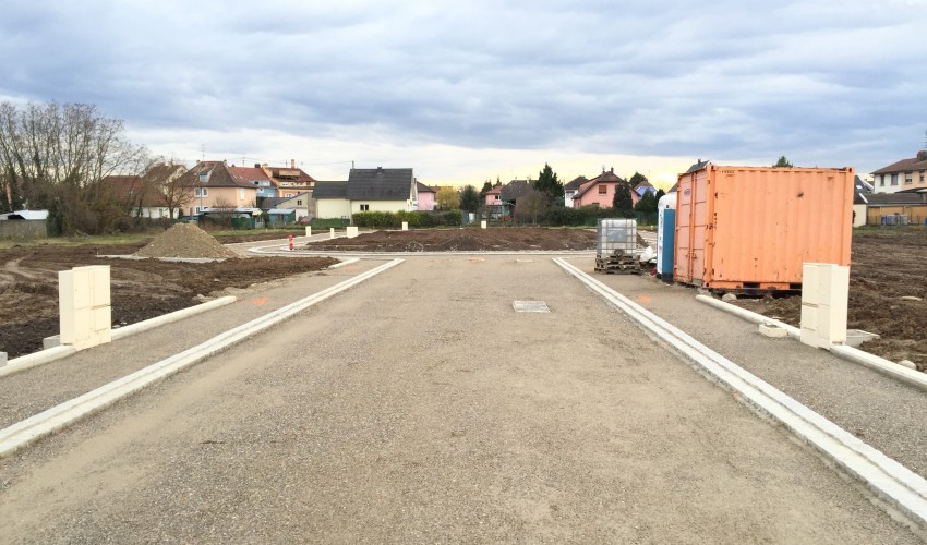 Reportage chantier - décembre 2014