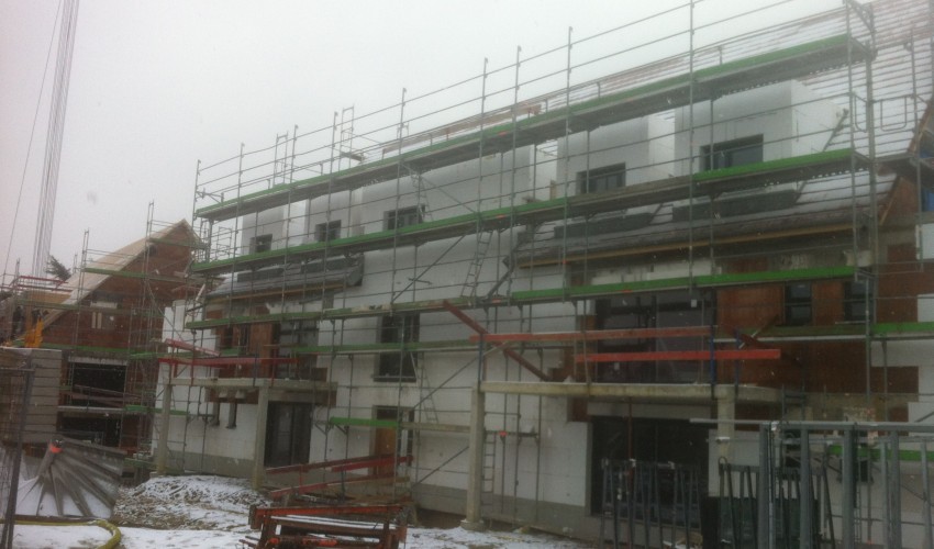 Reportage chantier - janvier 2012