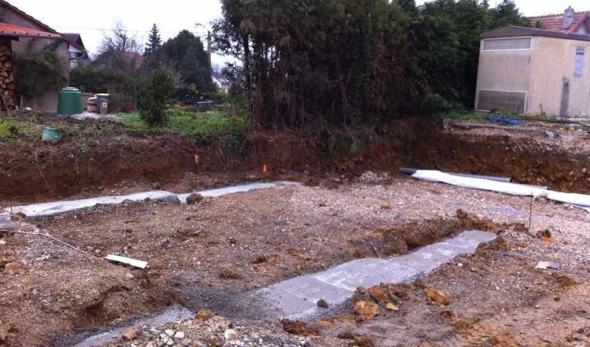 Reportage chantier - décembre 2012